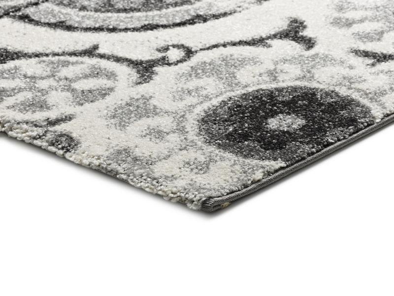 Alfombra Patchwork Gris