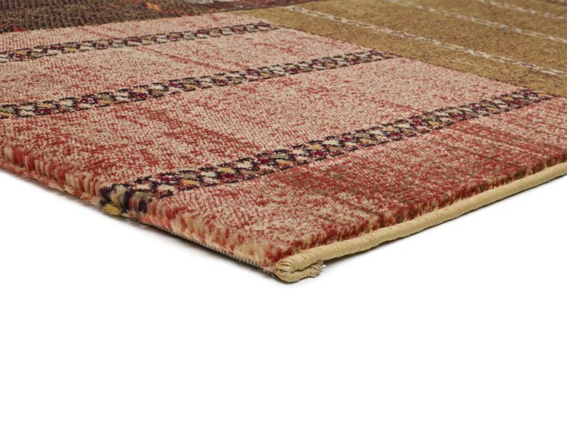 Alfombra Cuadros Marrón Deir 10057