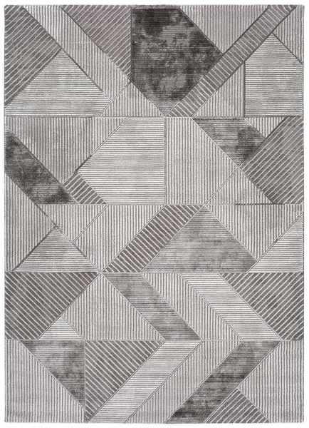 Alfombra Geométrica Artist 23347 Gris