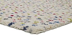 ALFOMBRA SHAGGI PUNTOS MULTICOLOR
