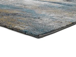 ALFOMBRA ABSTRACTA GRIS AZUL 24133