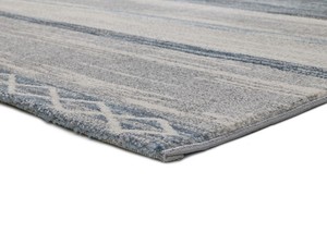ALFOMBRA ÉTNICA AZUL/GRIS 12242