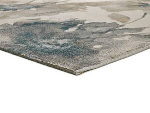 ALFOMBRA FLORAL ACUARELA 12339 CREMA