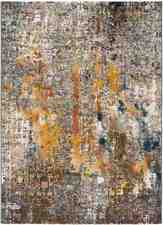 ALFOMBRA ABSTRACTA SHIRAZ 16555 MULTICOLOR