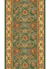 ALFOMBRA CLÁSICA ZIEGLER 822 VERDE PASILLERA