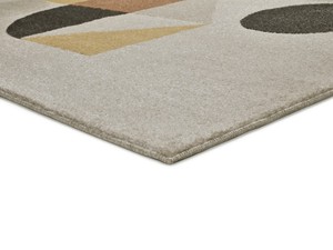 ALFOMBRA GEOMÉTRICA DOMUS 32311 CREMA