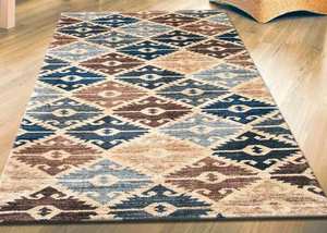 ALFOMBRA KILIM 12 BEIGE