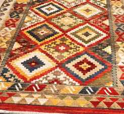 ALFOMBRA ÉTNICA KILIM TURCO 232 MULTICOLOR