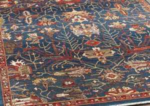 ALFOMBRA CLÁSICA PERSA 792 AZUL
