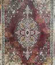 ALFOMBRA CLÁSICA VINTAGE 340 GRANATE PASILLERA