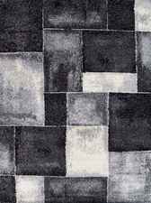 ALFOMBRA GEOMÉTRICA J-24 GRIS