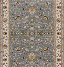 ALFOMBRA PASILLERA CLASICA PERSA 12505 PLATA