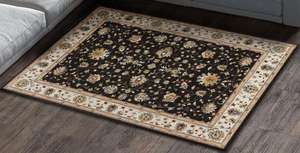 ALFOMBRA CLASICA PERSA 12505 ANTRACITA