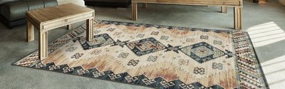 ALFOMBRA ÉTNICA ANTALIA 249 MULTICOLOR