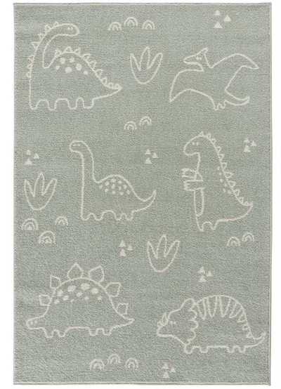 ALFOMBRA INFANTIL ANIMALES 40252 VERDE