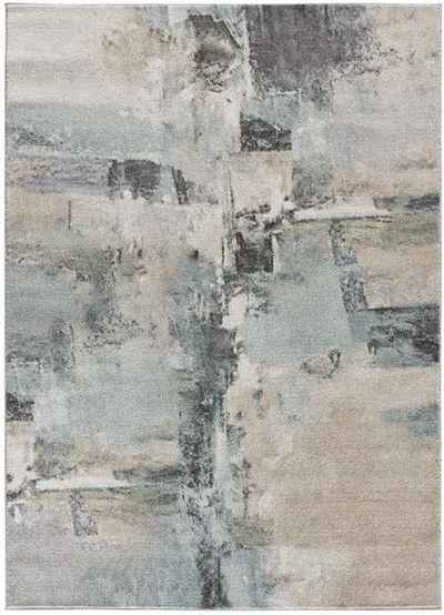 ALFOMBRA ABSTRACTA AYDIN 6119 GRIS