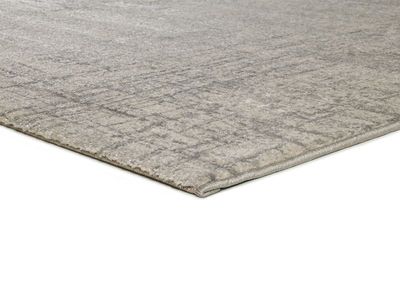 ALFOMBRA ABSTRACTA SENSATION 12523 PLATA