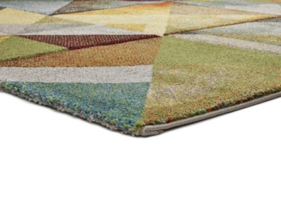 ALFOMBRA GEOMÉTRICA MATRIX 24064 MULTICOLOR