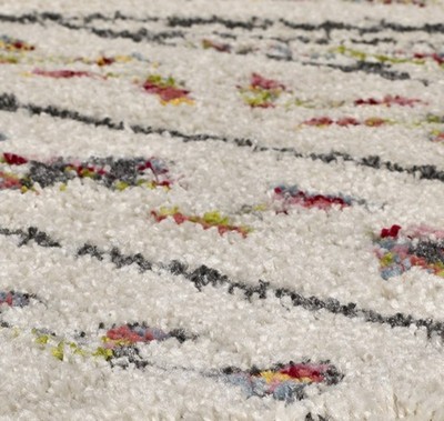 ALFOMBRA ÉTNICA-SHAGGI TRADICIONAL MULTICOLOR
