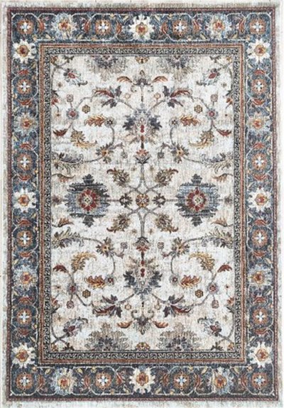 ALFOMBRA CLÁSICA PERSA BEIGE/AZUL 51