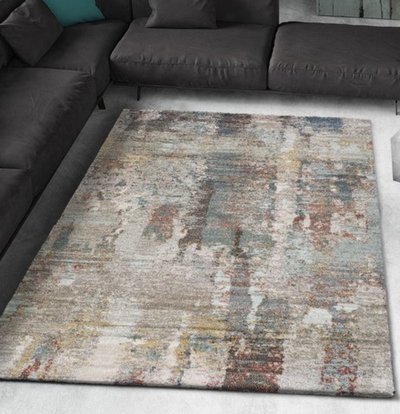 ALFOMBRA ABSTRACTA 20073 MULTICOLOR