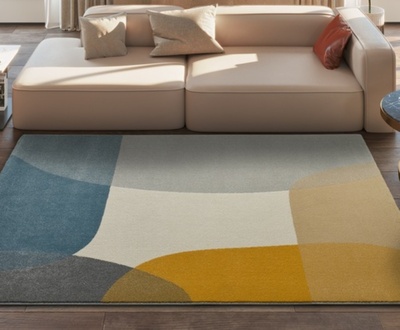 ALFOMBRA GEOMÉTRICA 12322 MULTICOLOR