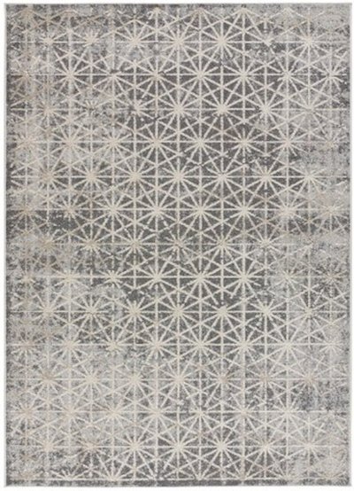 ALFOMBRA DE ESTILO VINTAGE 6737 GRIS