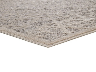 ALFOMBRA GEOMÉTRICA EN RELIEVE 1271 BEIGE