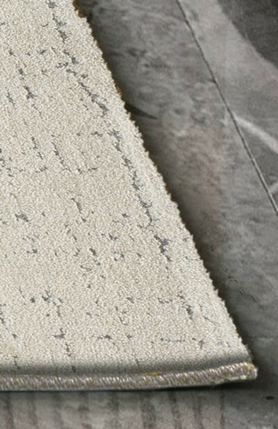 ALFOMBRA ABSTRACTA RELIEVE 12512 CREMA