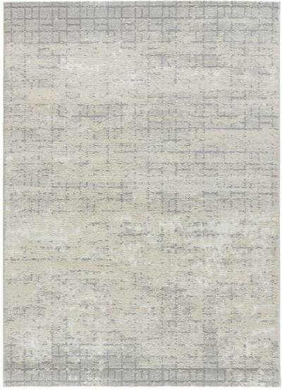 ALFOMBRA ABSTRACTA VINTAGE 12511 CREMA