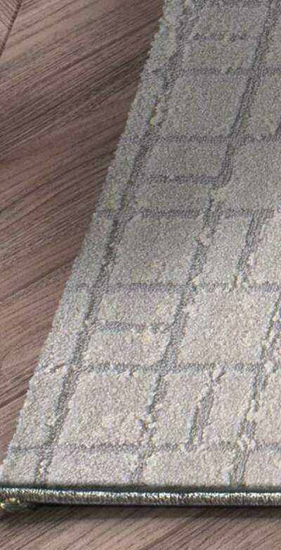 ALFOMBRA ABSTRACTA VINTAGE 12511 CREMA