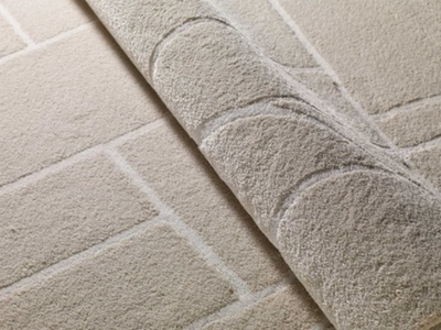 ALFOMBRA ÉTNICA RELIEVE 12509 CREMA