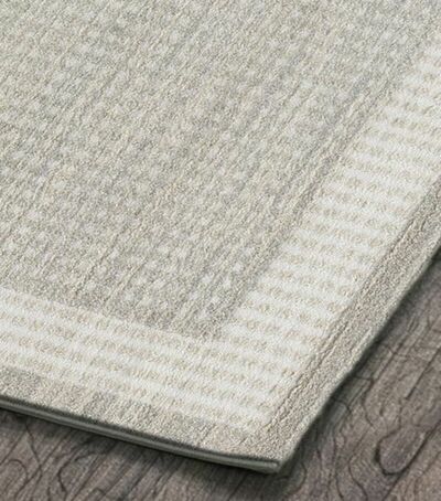 ALFOMBRA ABSTRACTA RELIEVE 12508 CREMA