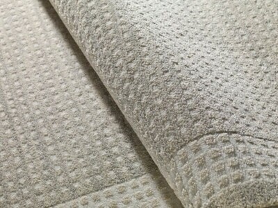 ALFOMBRA ABSTRACTA RELIEVE 12508 CREMA
