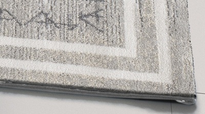 ALFOMBRA ÉTNICA RELIEVE 12507 GRIS