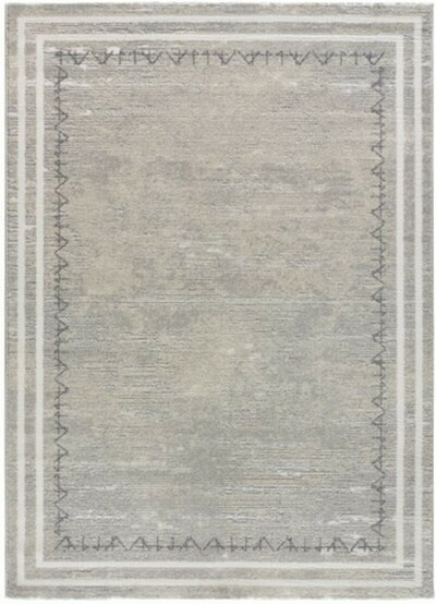 ALFOMBRA ÉTNICA RELIEVE 12507 GRIS