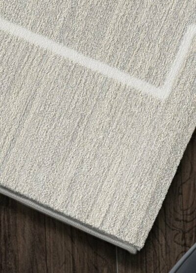 ALFOMBRA ÉTNICA RELIEVE 12506 CREMA