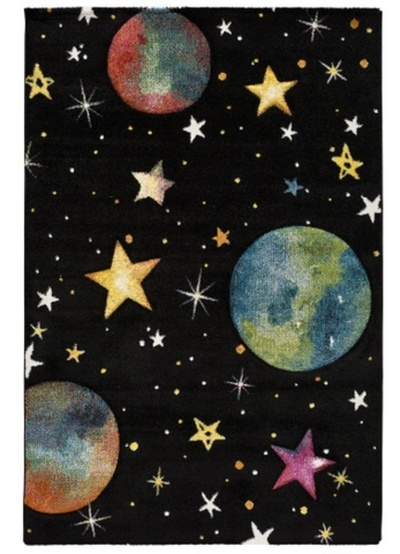 ALFOMBRA INFANTIL TOYS 22984 NEGRO