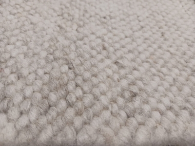 ALFOMBRA JARAPA BLANCA DE NUDO