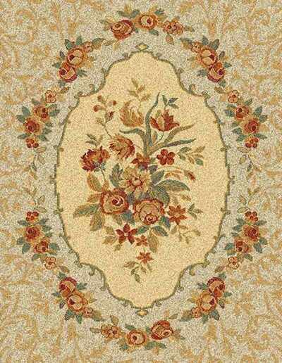 ALFOMBRA CLÁSICA 5653 BEIGE