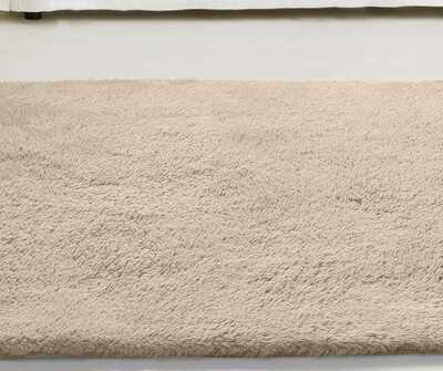 ALFOMBRA SHAGGY DE PELO LARGO ALPACA BEIGE