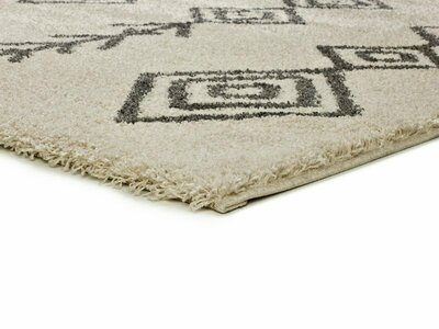 ALFOMBRA ÉTNICA 8764 BLANCO