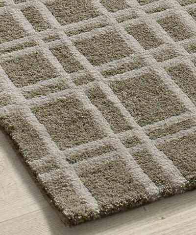 ALFOMBRA NÓRDICA EN RELIEVE 77305 VERDE