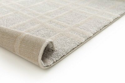 ALFOMBRA NÓRDICA EN RELIEVE 77305 CREMA