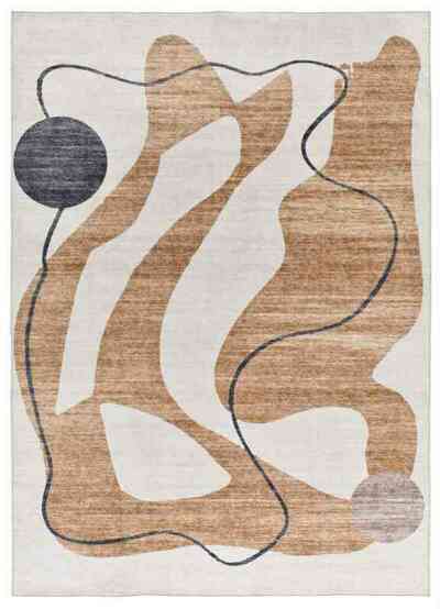 ALFOMBRA ABSTRACTA 22053 MULTICOLOR