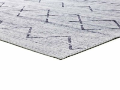 ALFOMBRA ÉTNICA 22066 GRIS