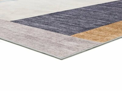 ALFOMBRA GEOMÉTRICA 22065 MULTICOLOR