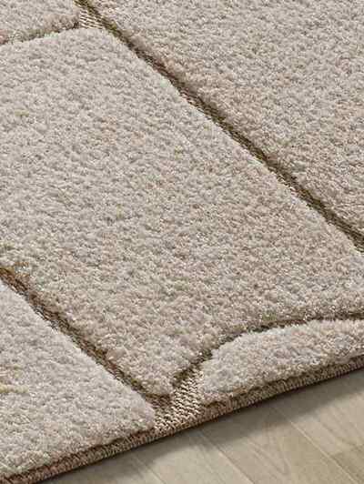 ALFOMBRA NÓRDICA EN RELIEVE DIENA 40406 BLANCO