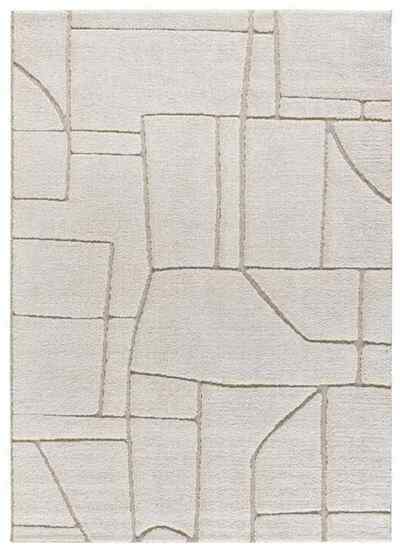 ALFOMBRA NÓRDICA EN RELIEVE DIENA 40406 BLANCO
