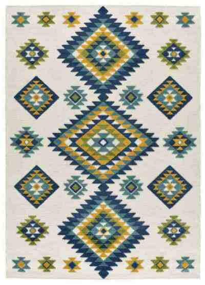 ALFOMBRA DE EXTERIOR MILA 23532 MULTICOLOR